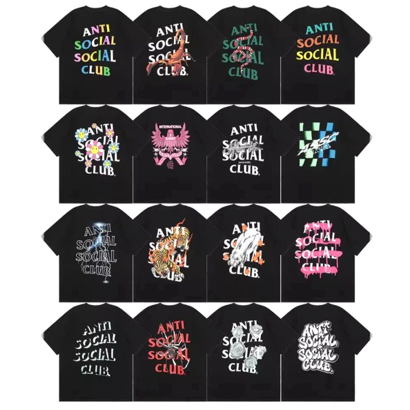 Anti Social Social Club Multicolor T-Shirt Collection Review: A $6.87 Raglan Tee, Washed and Re-Measured