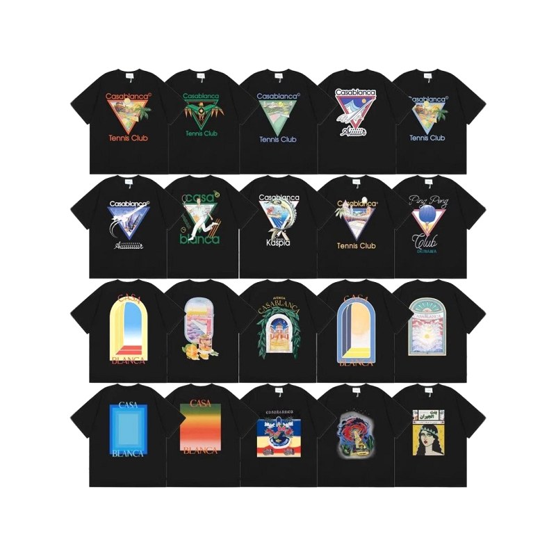 Casablanca Graphic Print Black T-Shirt Review: Parcel Weight, Wash Shrinkage and Loose Fit