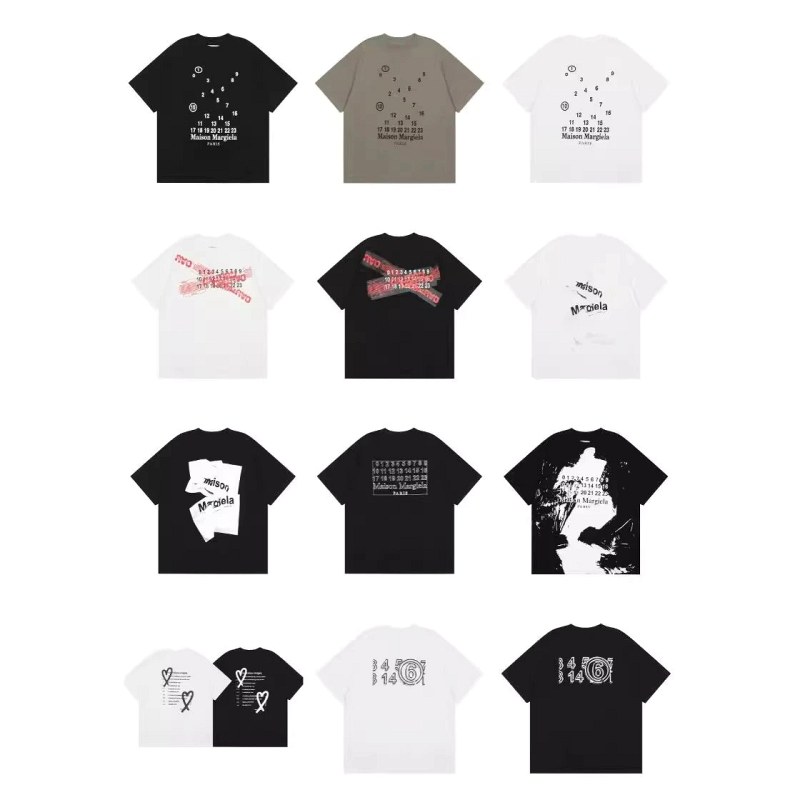 Charge zwei passte nicht zu Charge eins: Nachbestellung des Maison Margiela Print-T-Shirts für 7,01 $