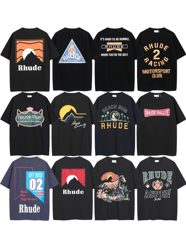 Reseña de la colección de camisetas Rhude "Dark" Series: medimos el dobladillo, no el pecho