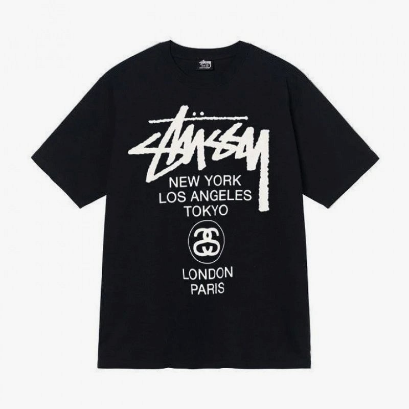 Stussy Letter-Print Black T-Shirt Review: Reading the Sheet, Then Testing the Tee